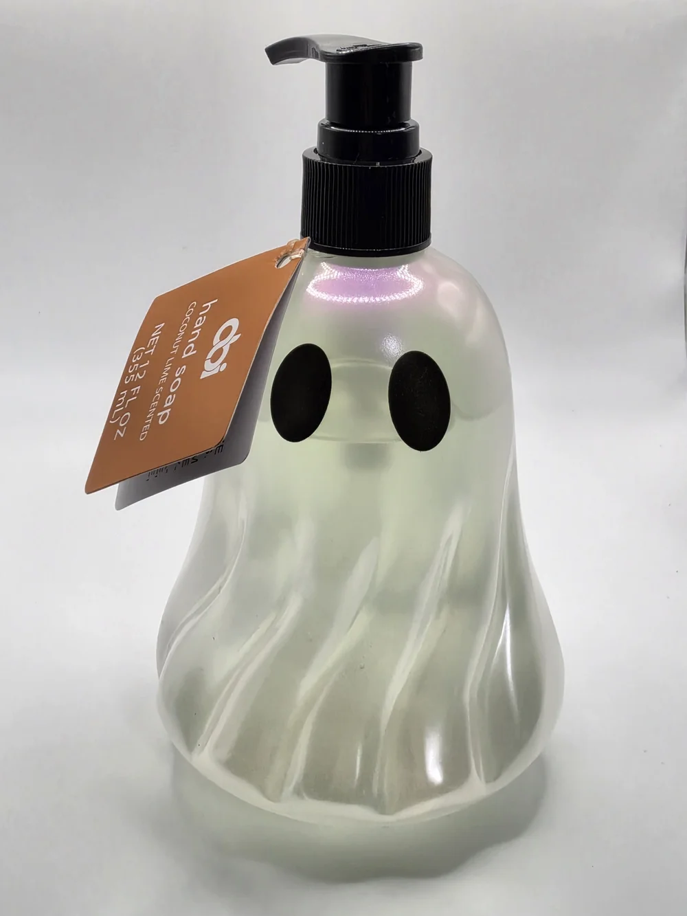 New Dt Viral Halloween Ghost Soap Dispenser Coconut Lime Scent. Reusable
